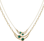 Malachite Layered Necklace