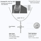 Grace Cross Pendant Necklace