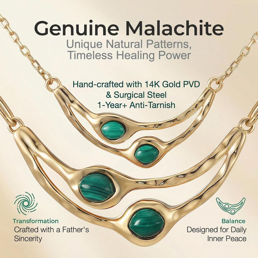Malachite Layered Necklace