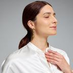Liquid Metal WaterDrop Dangle Earrings